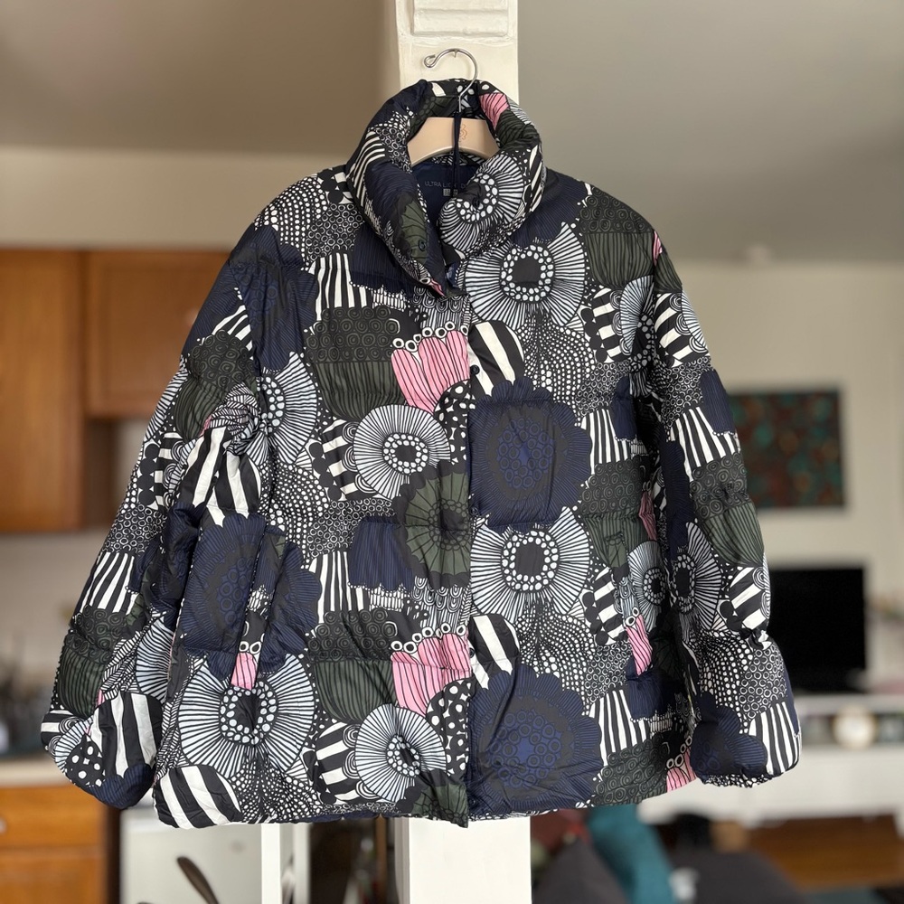 ULTRA RARE Marimekko Uniqlo Down Puffer